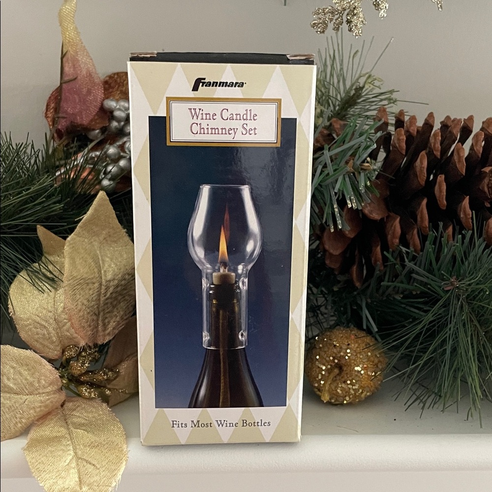 Franmara Wine Candle Chimney Set
